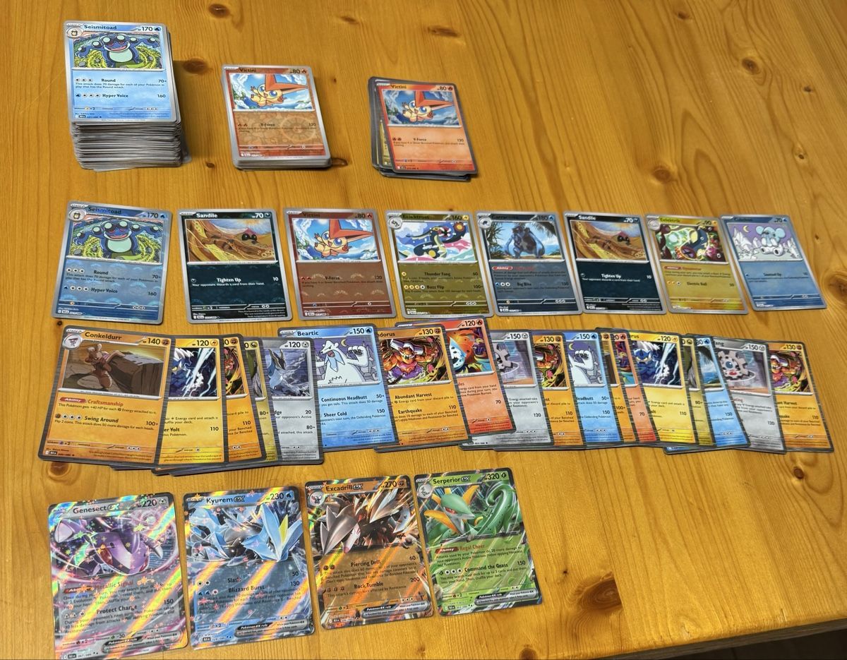 Pokémon Carte collezionabili: 200 Karten aus Black Bolt Pokemon Englisch – Nuovo (secondo la descrizione) da Härkingen venduto da iceman1234
