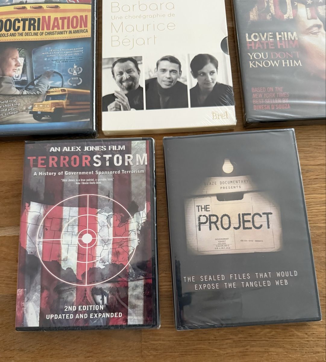 Tutti i DVDs: DVD Terror Storm The Project Love him Hate him – Nuovo e nell'imballaggio originale da Goldach venduto da Messerguru 4