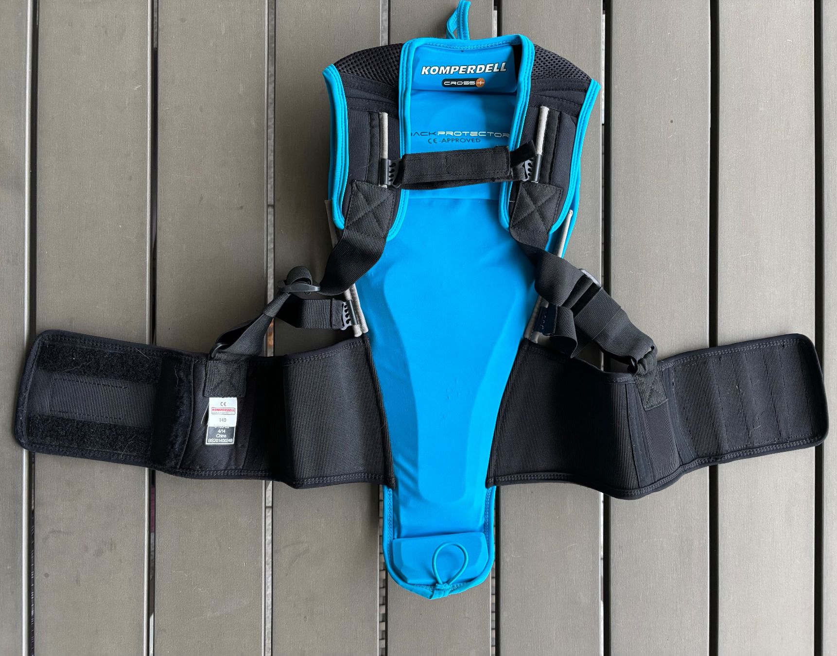 Komperdell Schutz & Schoner: Komperdell Rowdy Protektorweste Wing Blue, Gr. M – Gebraucht aus Ebnat-Kappel von Molton 3
