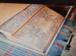 Vecchio Scrittoio da Viaggio ,anni 1900
