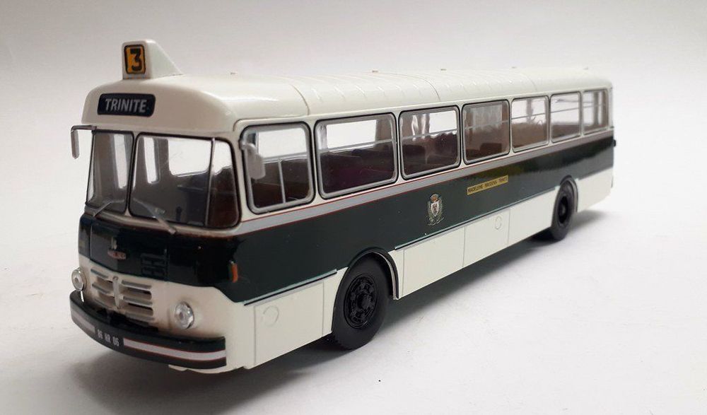 Autobus avec Fascicule HACHETTE n°36 LE BERLIET PLR 10 1955 neuf scellé