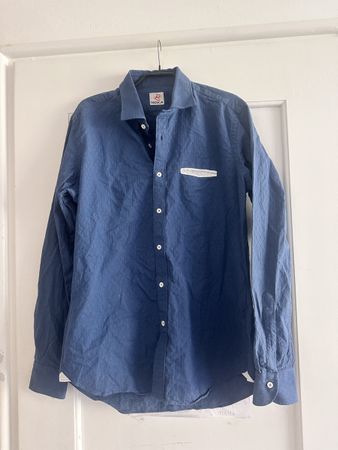 Mosca Hemd, Gr. 41/16, hellblau, Top Zustand für Frühling! (