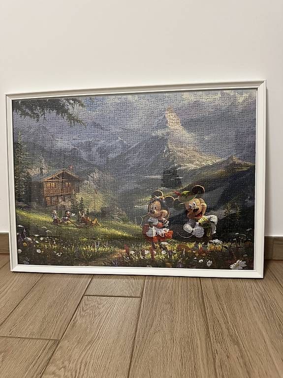 Puzzle: Puzzle Disney Bernina con cornice – Usato da Rivera venduto da Giada18