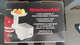 KitchenAid Fleischwolf & Pürieraufsatz inkl. Rezeptsammlung