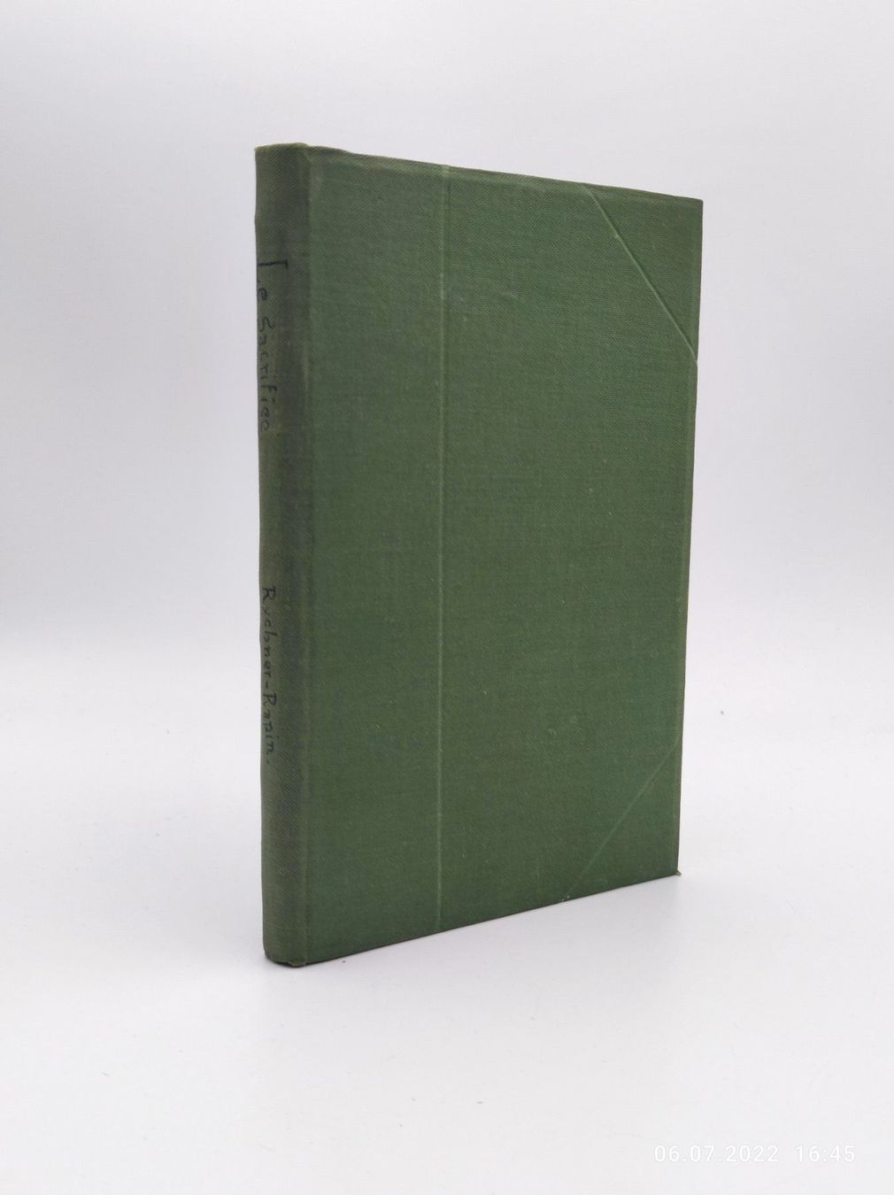 Livres: ROBERT RYCHNER - LE SACRIFICE - 1895 – D'occasion à Goldach par Gaip 7