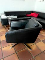 Pavo FM 131/11 Relaxsessel Leder schwarz von FSM Top-Zustand