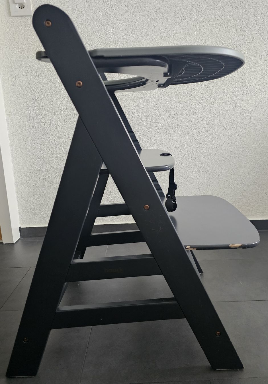 Hauck Seggioloni: Hauck Hochstuhl Alpha Plus Grau – Usato da Zürich venduto da sla_8krg 1