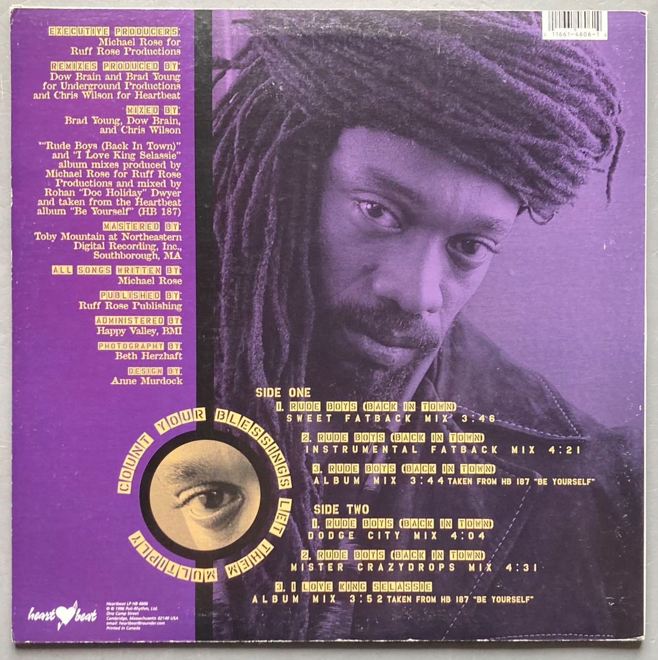 Schallplatten: MICHAEL ROSE - RUDE BOYS – Gebraucht aus Poliez-Pittet von Newtown-Records 1