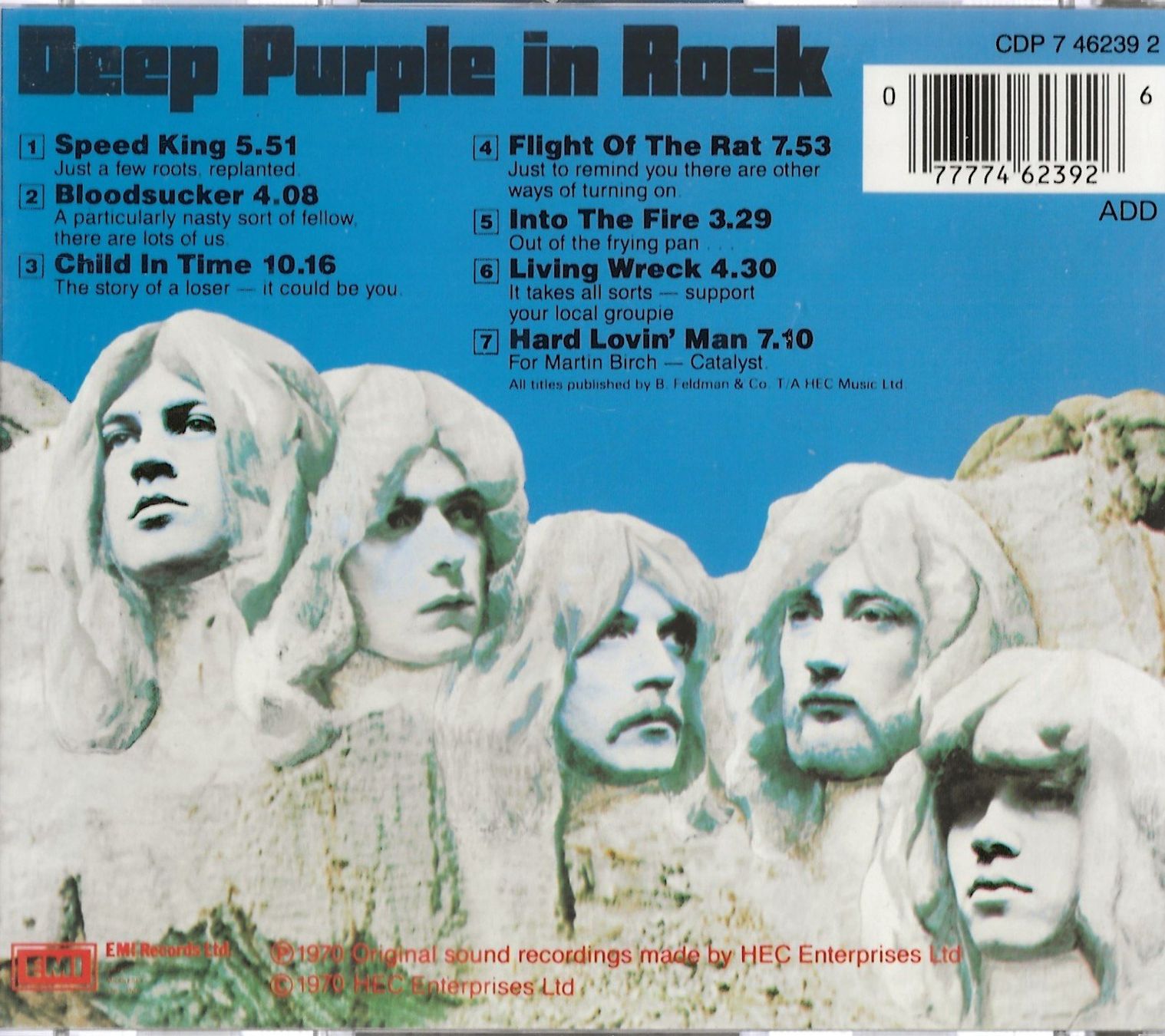 CD: DEEP PURPLE in Rock – Usato da Reinach BL venduto da studii100 1