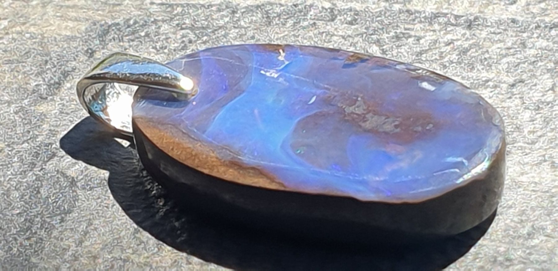 Ciondoli: Anhänger Boulder Opal. – Nuovo (secondo la descrizione) da Niederbüren venduto da Raphael014 5