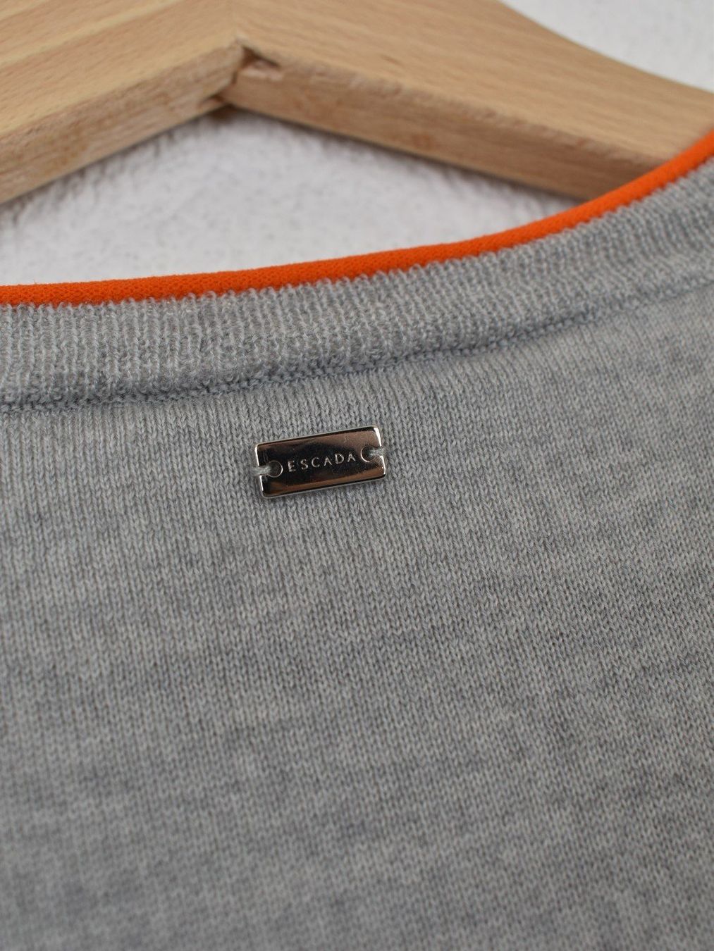 Escada T-shirt: Escada Strickshirt, neuwertig, Gr.XS, 100% Schurwolle – Nuovo (secondo la descrizione) da Nürensdorf venduto da 2ND_STORY 4