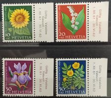 1961 PJ Wiesen & Gartenblumen postfrisch** TAB