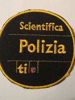 Polizei Abzeichen Polizia cantonale Tessin badge scientifica