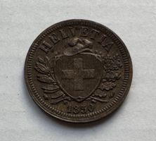 1850 2 Rappen unz