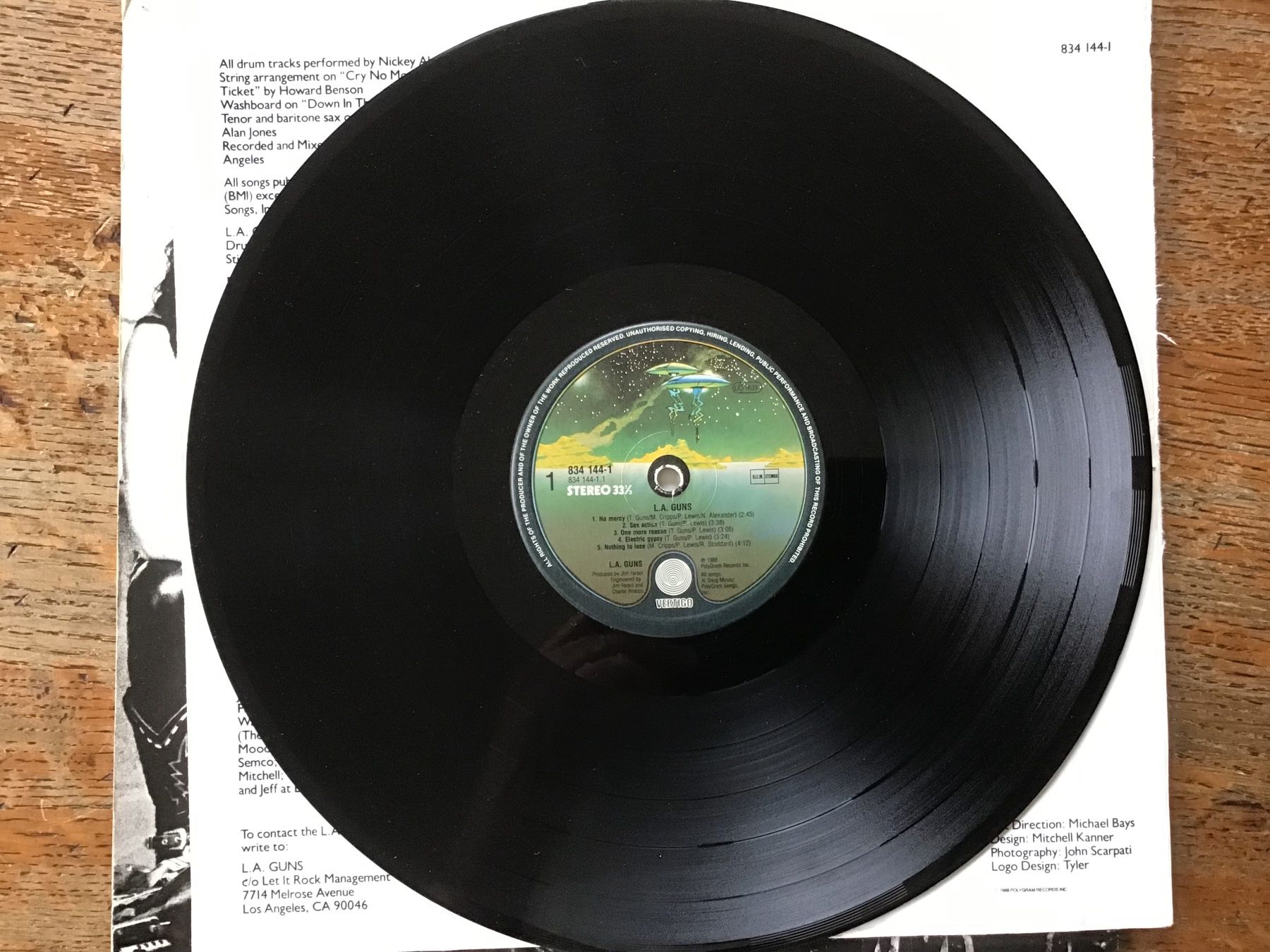 Dischi in vinile: Hard heavy LP L.A. Guns – Usato da Fully venduto da Ruby97 4