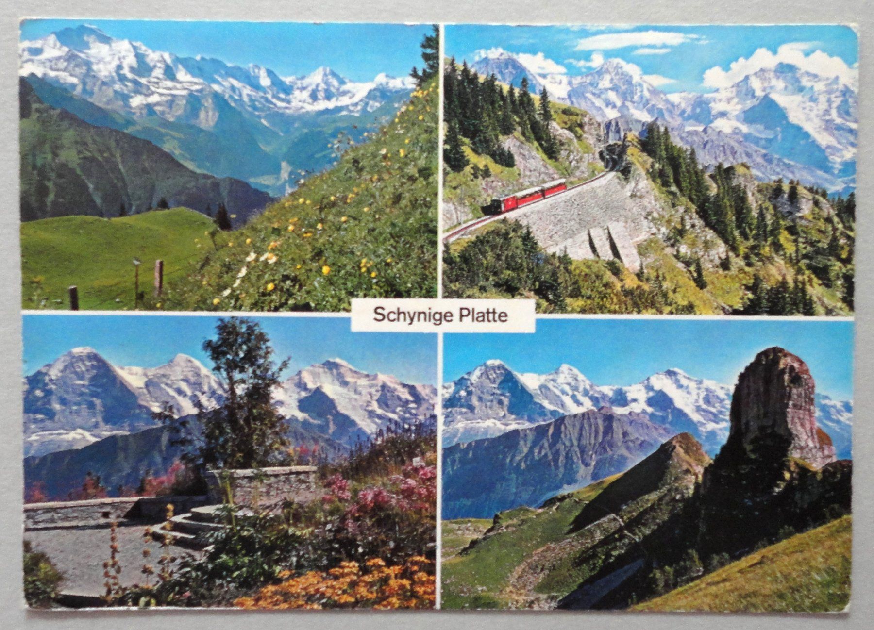 Cartoline postali: Schynige Platte – Usato da Fétigny venduto da Billy2miny