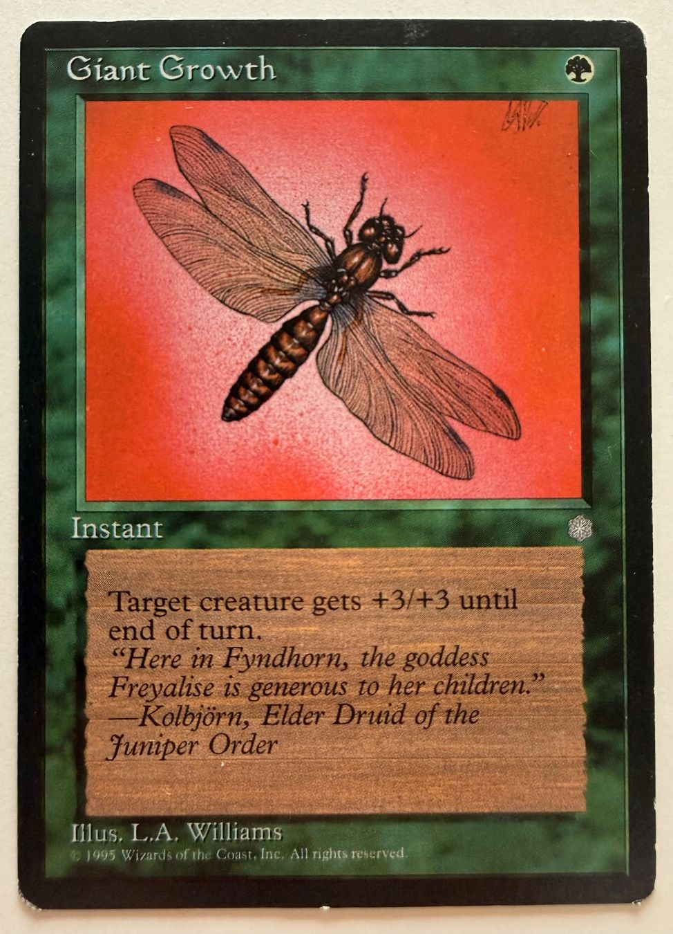 Cartoline: MTG - Giant Growth – Usato da Zürich venduto da T_H_O_M_A_S