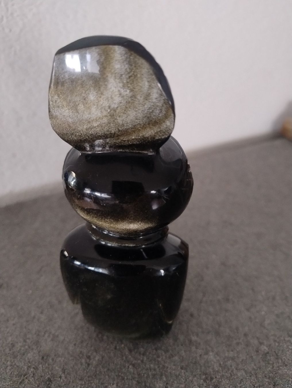 Mineralien & Heilsteine: Obsidian Figur,Handarbeit,655g – Gebraucht aus Zürich von flolo 5