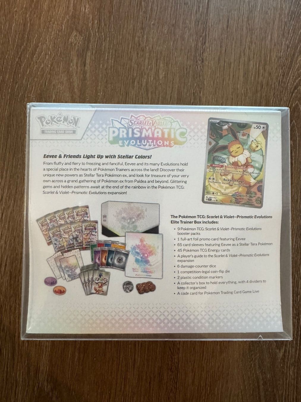 Pokémon Sammelbilder & Trading cards: Pokémon Prismatic Evolutions ETB Englisch – Neu und originalverpackt aus Winterthur von hershanking 2
