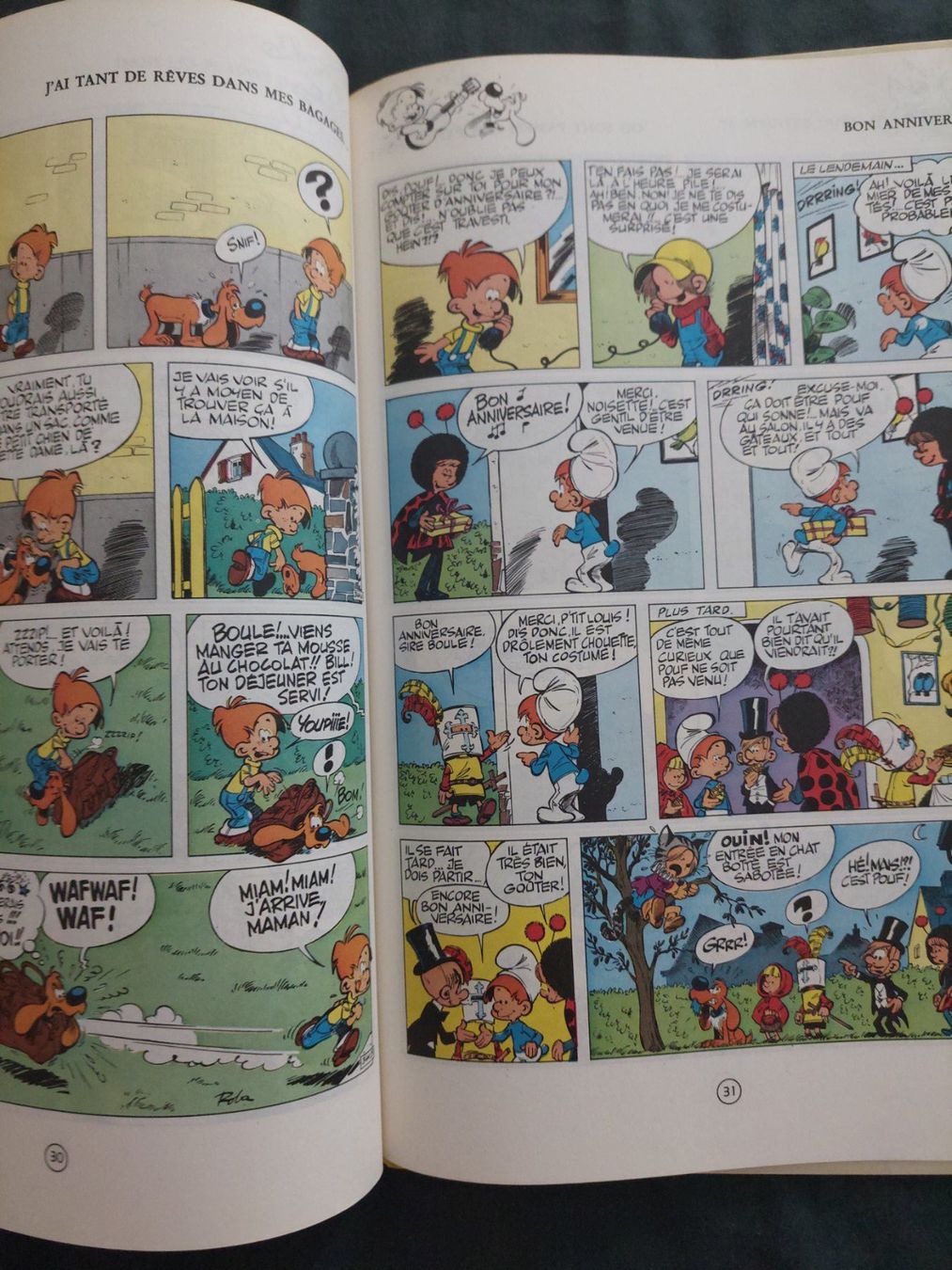 Fumetti: Boule et Bill T.5 Ed. 1973 Dos Rond BE+ – Usato da Genève venduto da Blu_BD 4