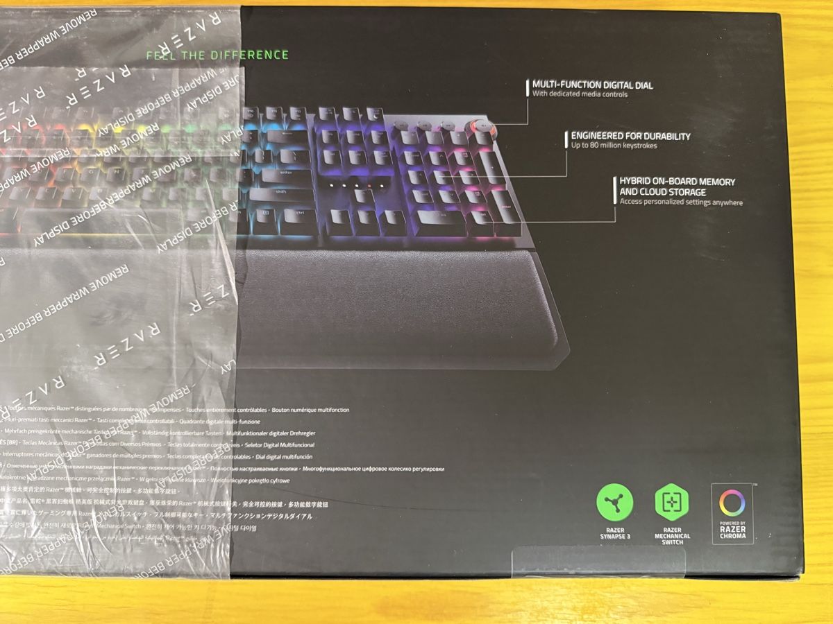 Razer Tastiere: Razer BlackWidow Elite Gaming Tastatur – Nuovo e nell'imballaggio originale da Uster venduto da Dervisevic_Su 3