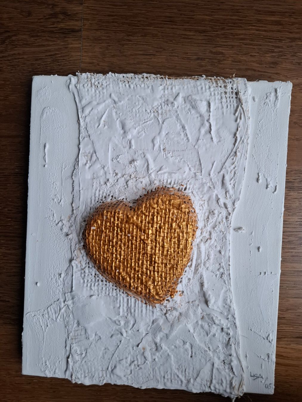 Dipinti: Acrylbild Herz – Nuovo (secondo la descrizione) da Heimberg venduto da lisari01 1