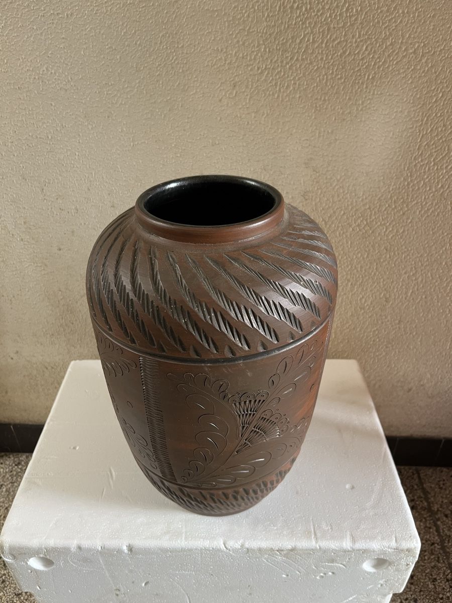 Vasi & Recipienti: Vase aus Ton "Handarbeit" – Nuovo (secondo la descrizione) da Spiegel b. Bern venduto da dijaro 1