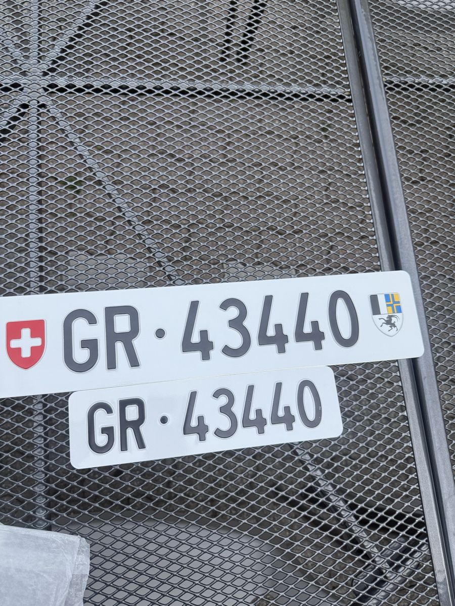 Ecriteaux: GR Autonummer / GR 43440 – Neuf avec emballage d'origine à Domat/Ems par leo_nc9q