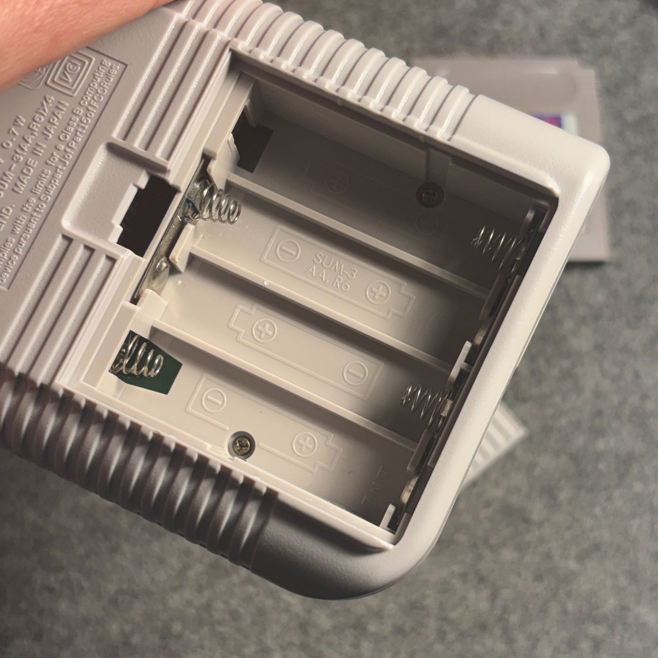 Nintendo Konsolen: GameBoy Classic DMG-01 Konsole Original + Tetris – Gebraucht aus Mollis von GamingCorner 2