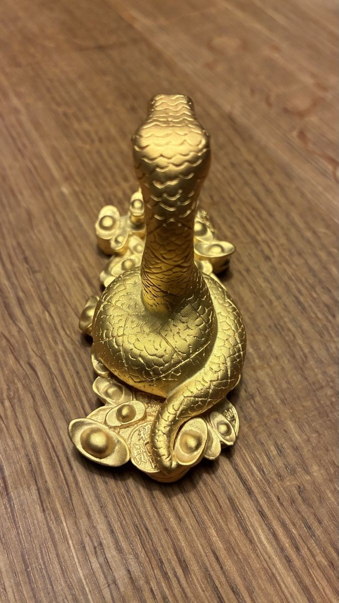 Statuette: Risis gold snake 24k – Usato da Zürich venduto da bocusio 3