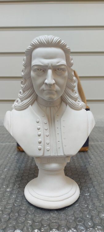 Johann Sebastian Bach Büst Magnet - Müzikli Şeyler