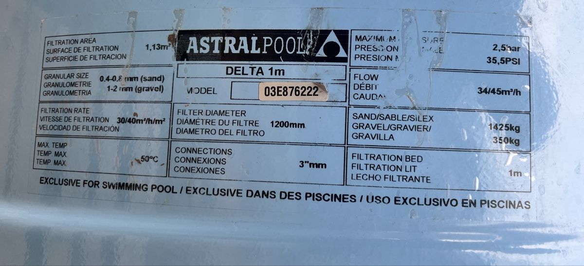 Piscine: Pool Filter – Usato da Flüelen venduto da MyLimit-24000 1