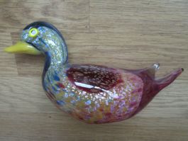 Entenfigur Glas wohl Murano