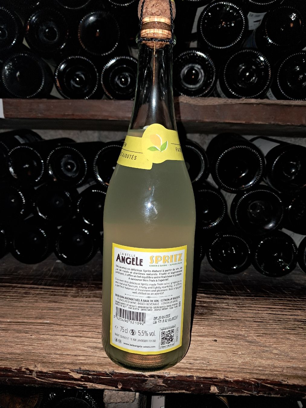 Vino: La Belle Angèle Lemon & Basil Spritz – Nuovo e nell'imballaggio originale da Le locle venduto da juliensaran 5