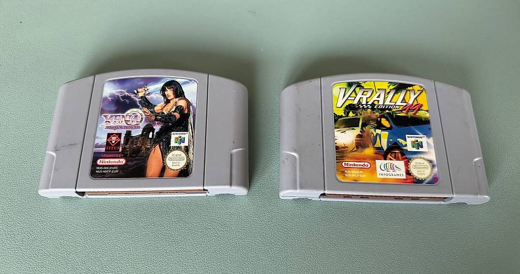 Giochi: N64 Spiele Bundle - Xena + V-Rally 99 – Usato da Bazenheid venduto da ced_5qnv