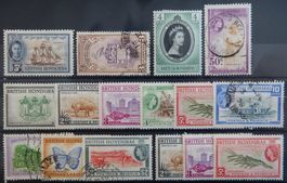 British Honduras Lot mit alten Werten II