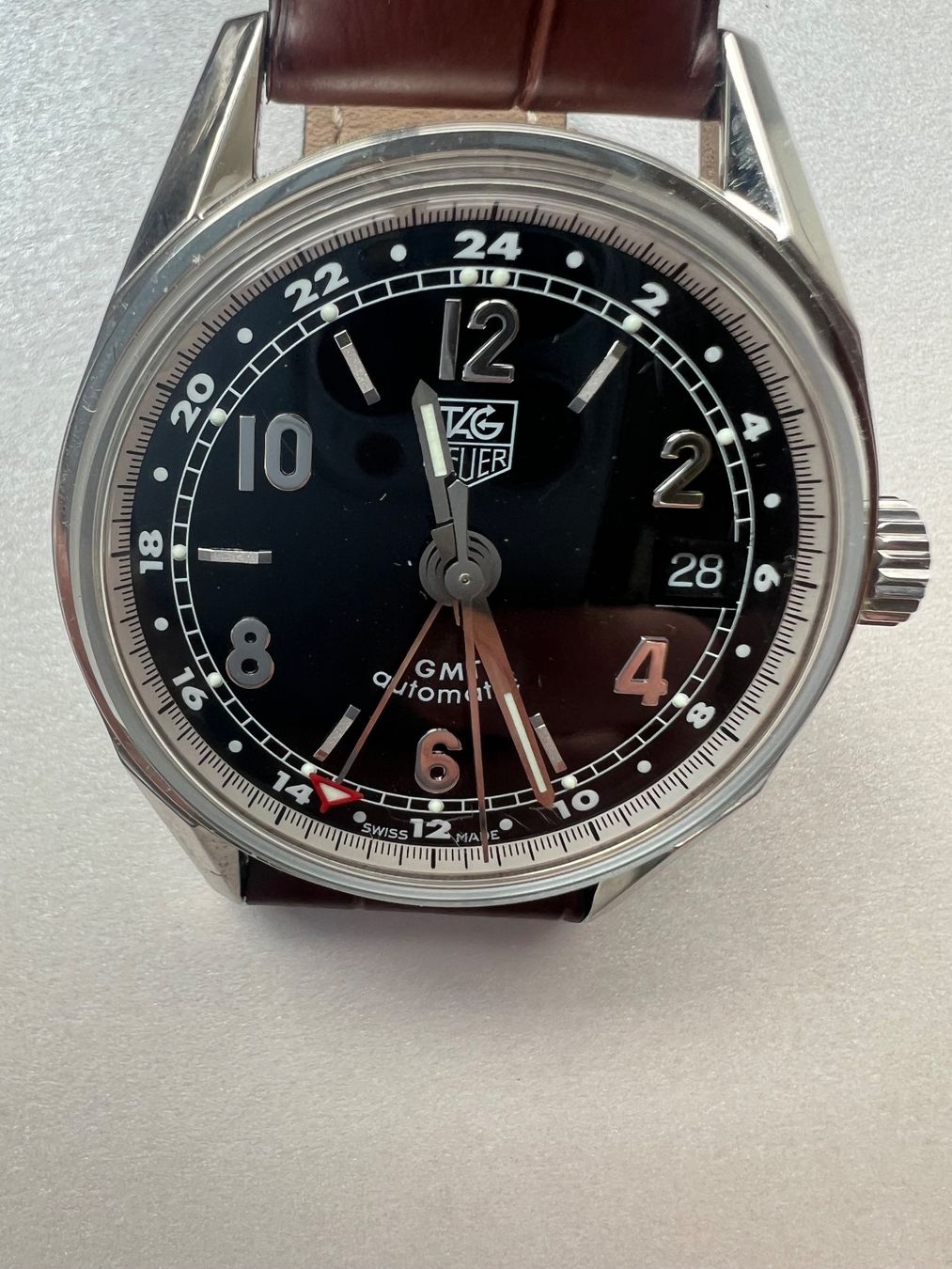 Tag Heuer Montres: TAG HEUER CARRERA GMT – D'occasion à Hunzenschwil par Al-Bee-01 1