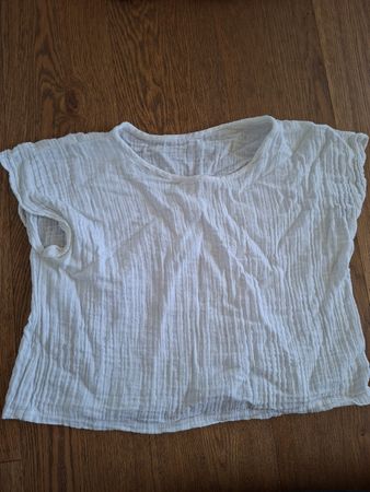 Haut blanc 100% coton taille S /M