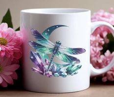 Keramik Tasse Libelle Neu