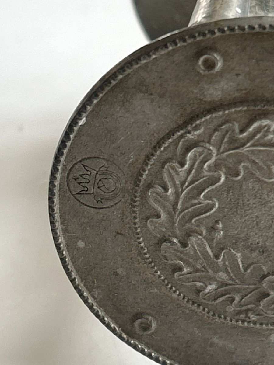 Uhren: Sanduhr Metall GlasDekor Eichenlaub (S19) – Gebraucht aus Aarau von bro_9zsg 3
