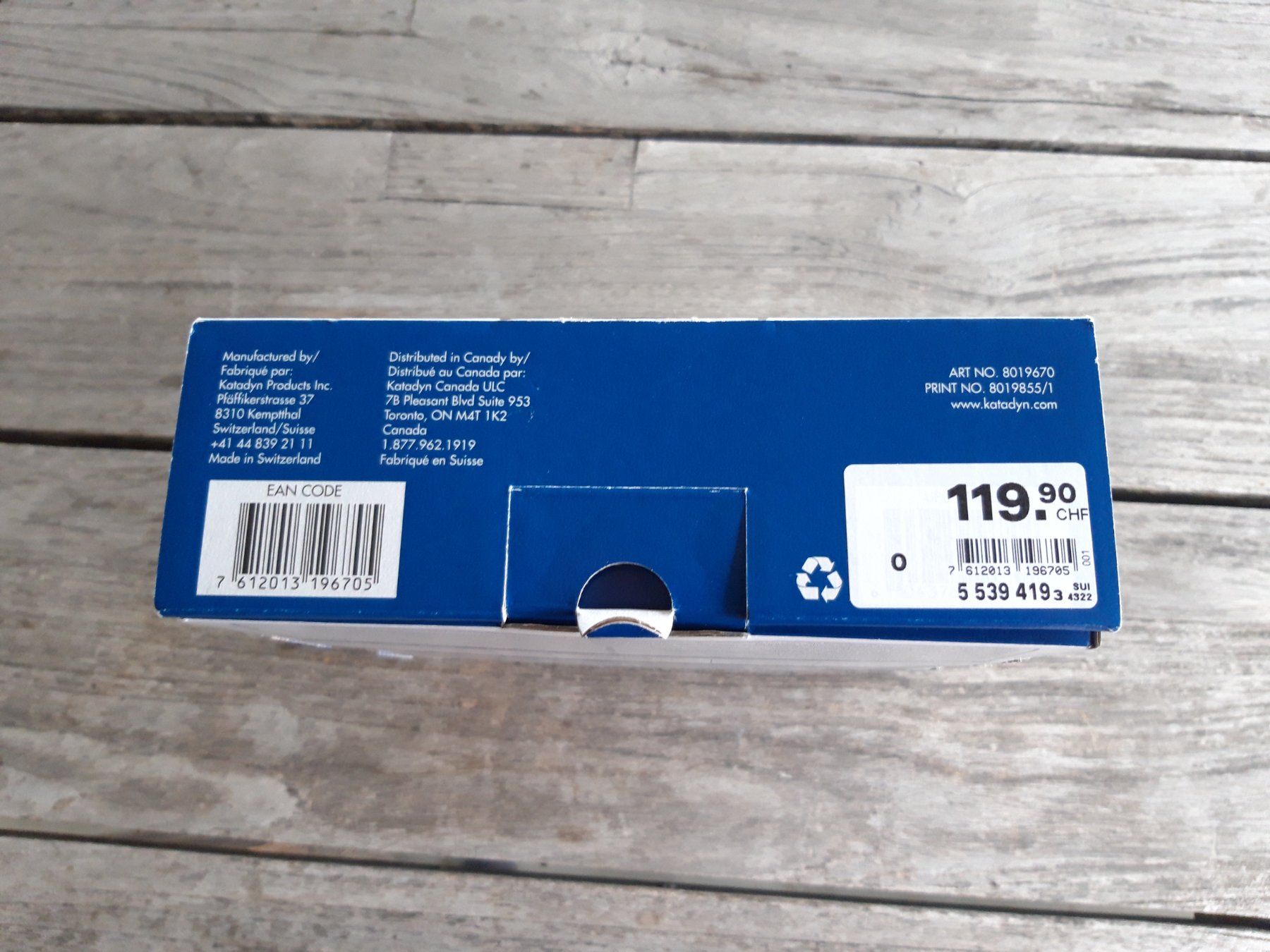 Katadyn Sanitär: Katadyn Hiker PRO Microfilter – Neu und originalverpackt aus Wolfhalden von  1