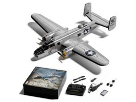 B-25 Mitchell Bomber, Spw 400mm, RTF Komplett Set mit Gyro