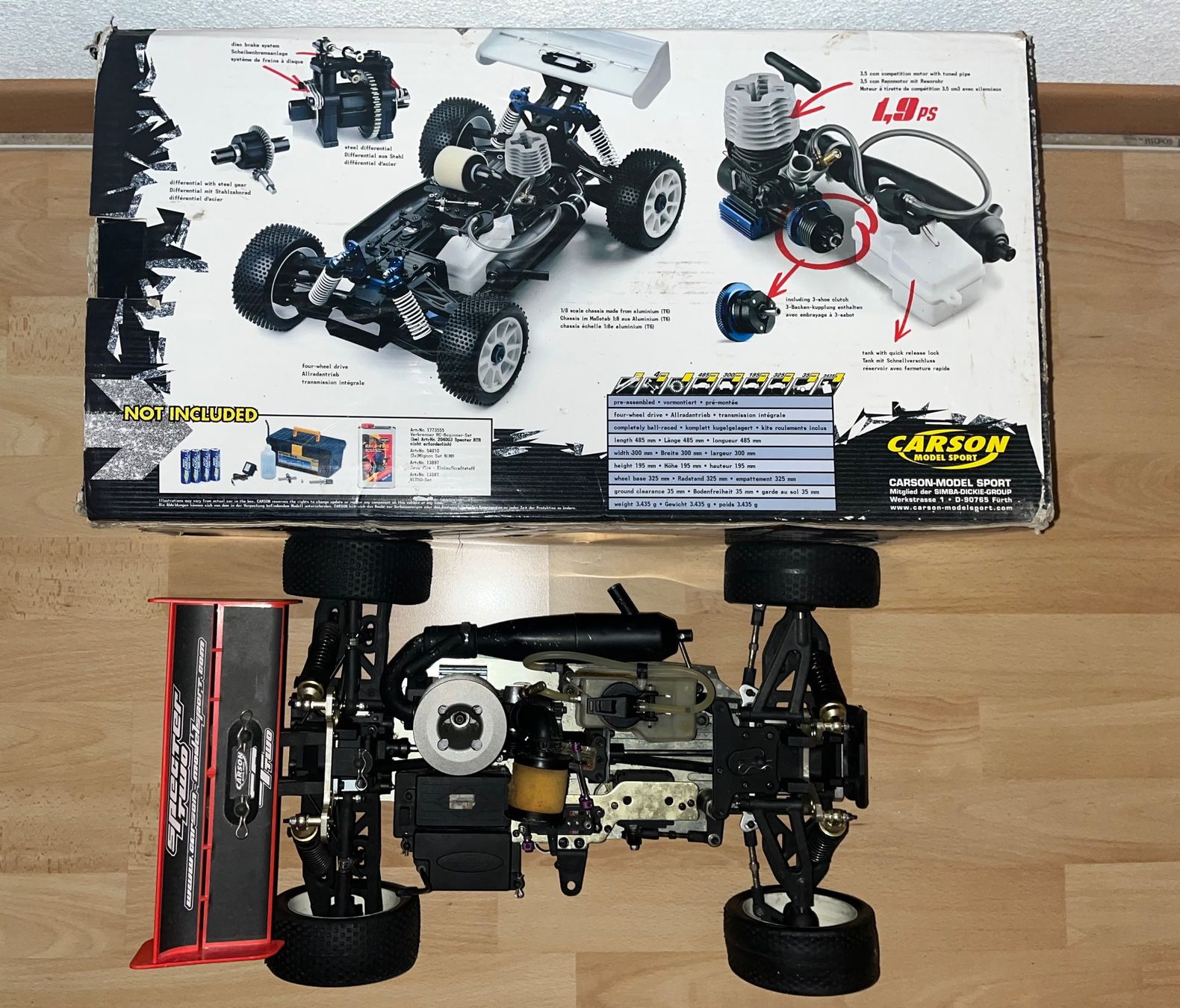 Carson Modellismo RC: Ferngesteuertes RC-Auto (Carson Specter) – Usato da Au ZH venduto da Comeback_Q 1