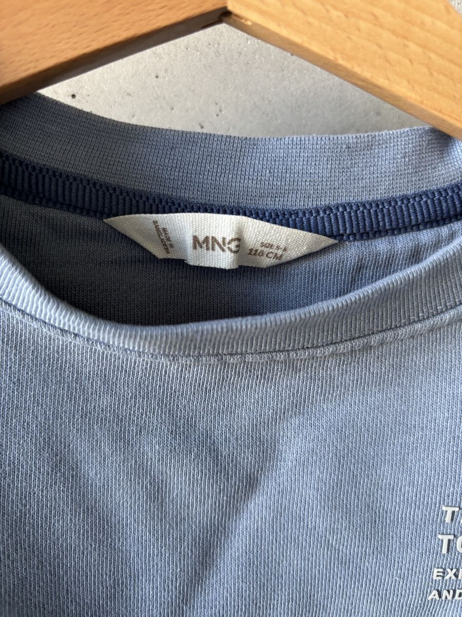 Mango Pullover & Sweatshirts: Sweatshirt Mango 116 hellblau Pulli – Gebraucht aus Rebstein von wendy321meins 2