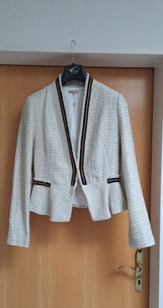 Schöne Boucle Jacke von ES QUALO Gr.40 NEU