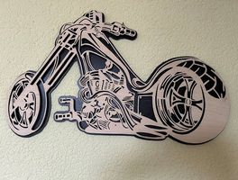 Motorrad Holz