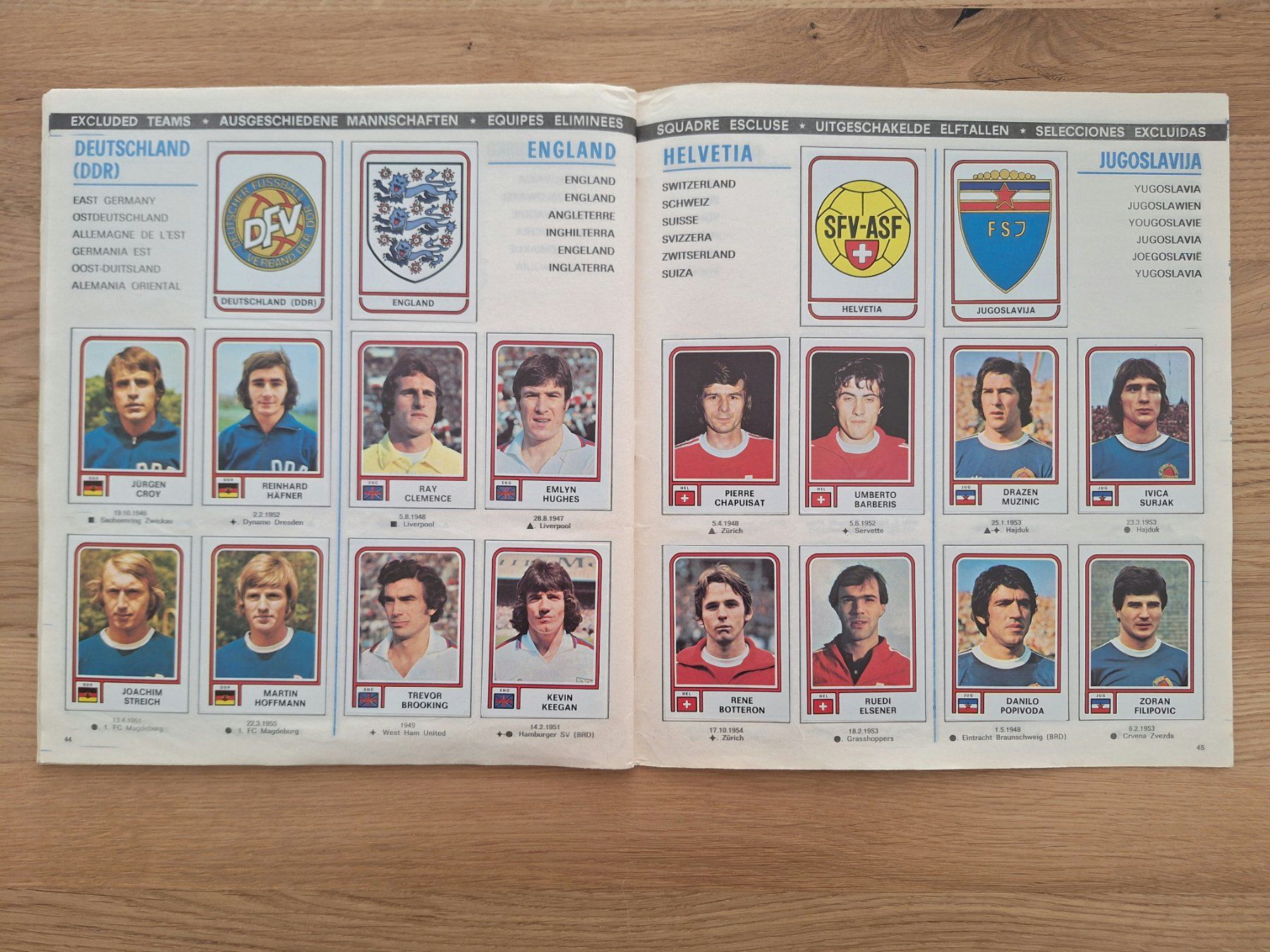 Panini Alben: PANINI WORLD CUP 1978 – Gebraucht aus St. Gallen von Matrix023 8