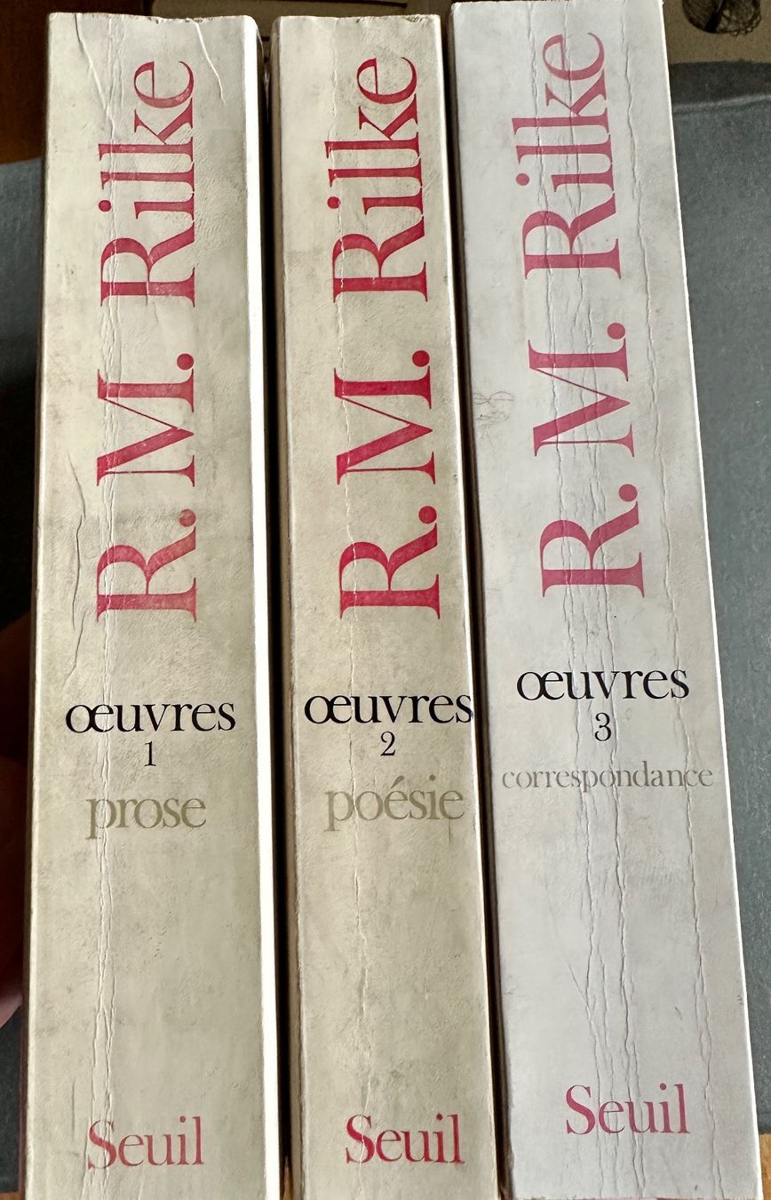 Libri: Rainer Maria Rilke: Oeuvres I-III – Usato da Zürich venduto da allp 1