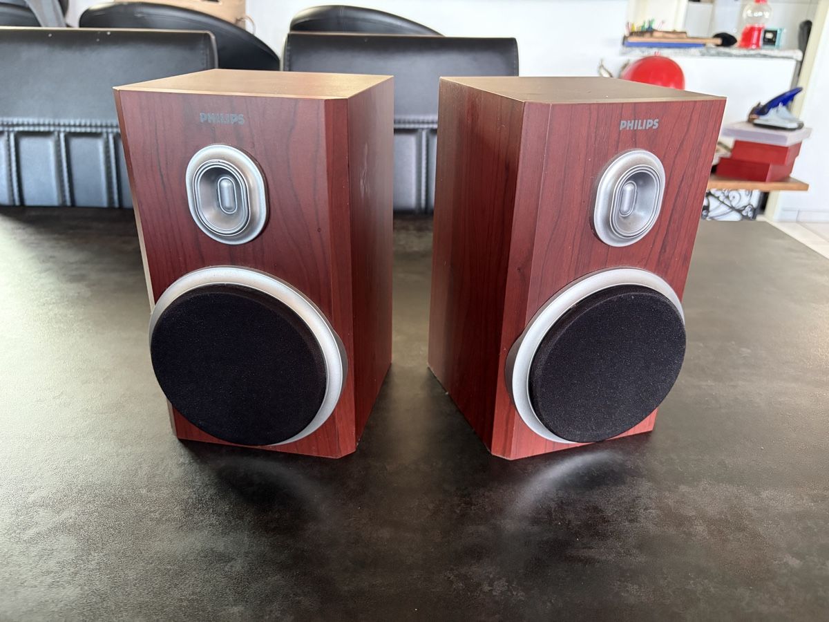 Philips Haut-parleurs: Enceintes Philips – D'occasion à Vallamand par Bricbracbroc82