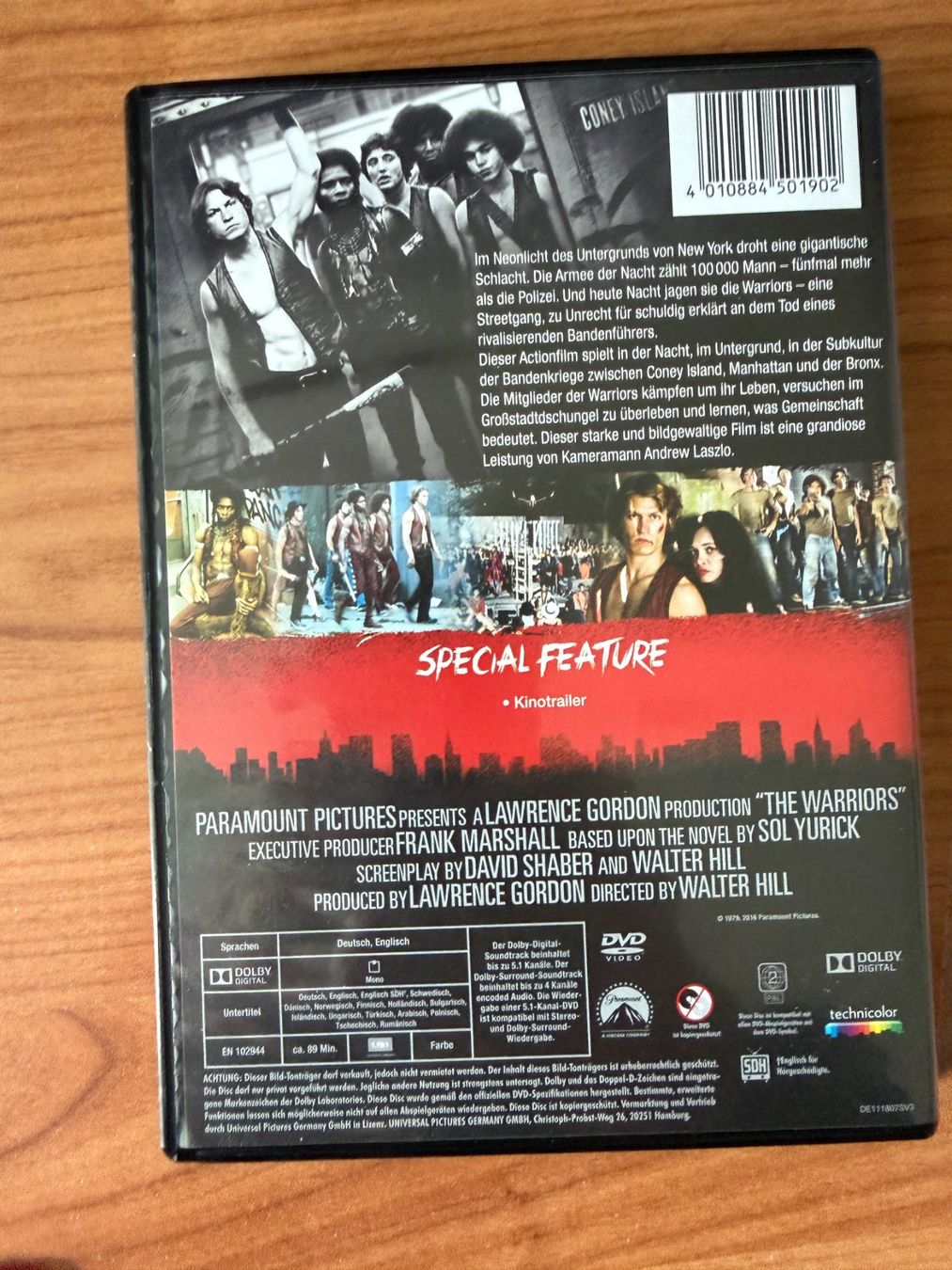Tous les DVDs: the Warriors – D'occasion à Wängi par squirrelwoman 1